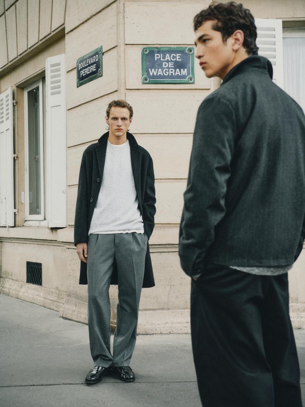 Relaxed fit trousers