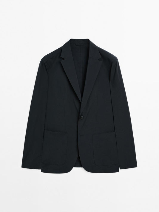 Lightweight technical blazer