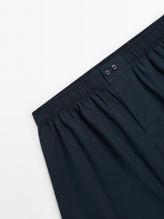 100% cotton poplin boxers