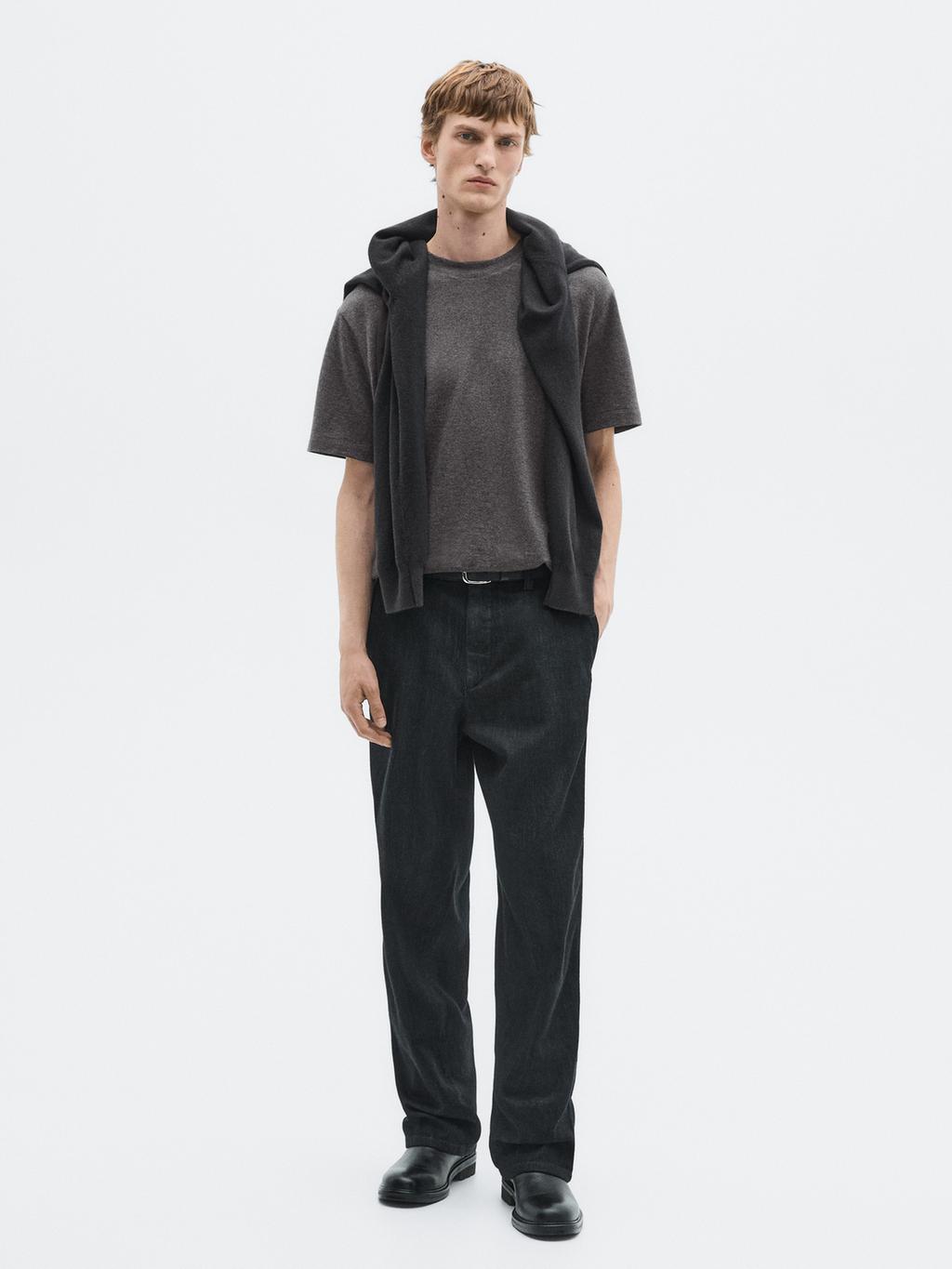 Short sleeve cotton blend T-shirt - LIMITED