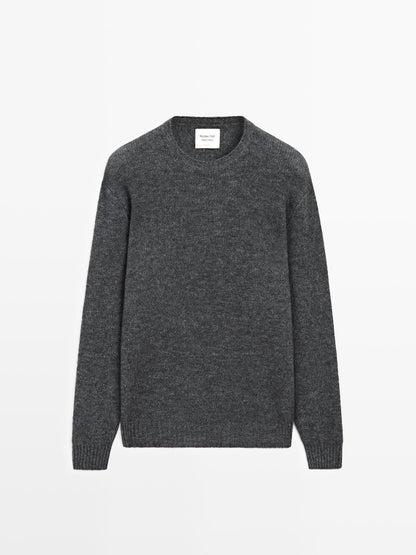 Knit alpaca blend sweater - LIMITED