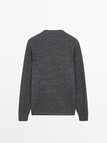 Knit alpaca blend sweater - LIMITED