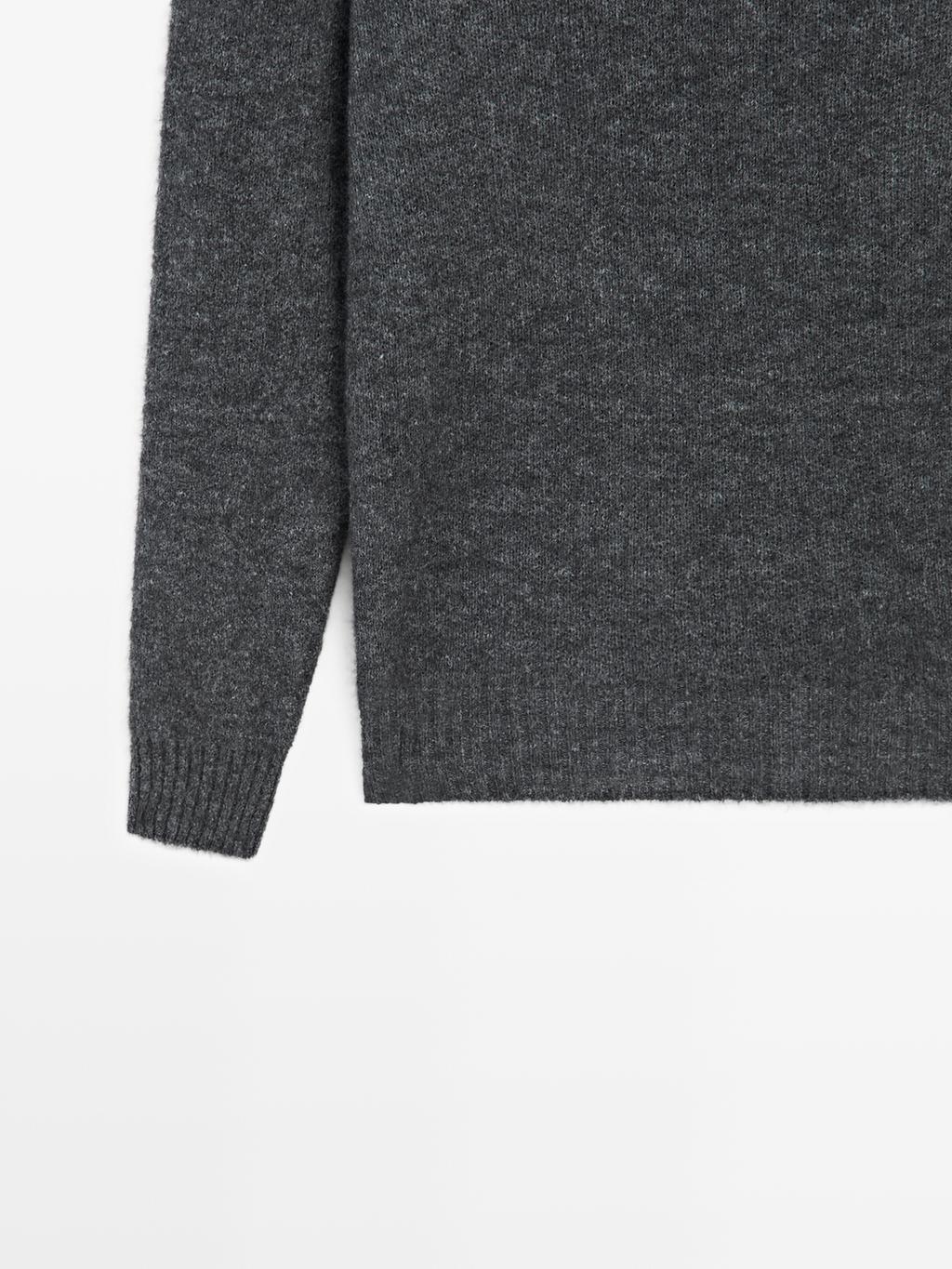 Knit alpaca blend sweater - LIMITED