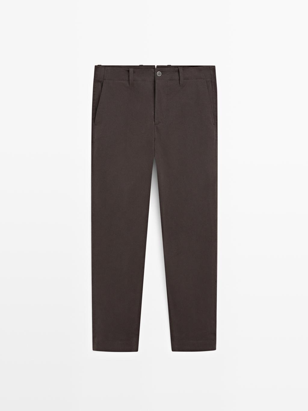 Wide-leg trousers with pockets - LIMITED