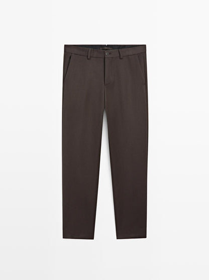 100% cool wool trousers - LIMITED