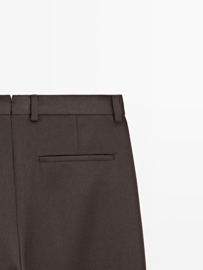 100% cool wool trousers - LIMITED