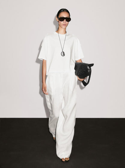 100% cotton short-sleeve T-shirt