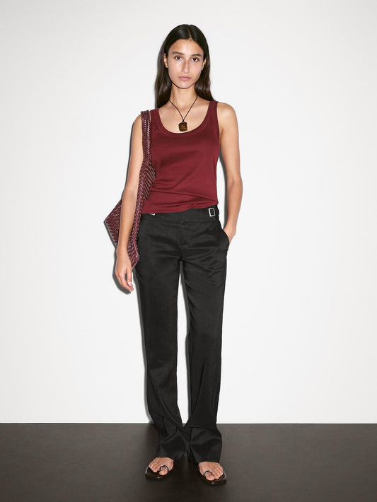 Strappy 100% cotton top